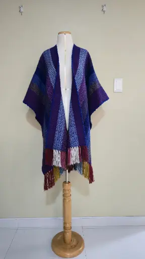 Ruana Cielo Profundo