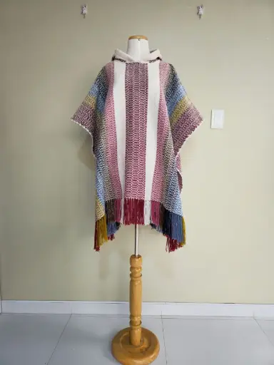 Poncho Montaña de 7 colores con nevada