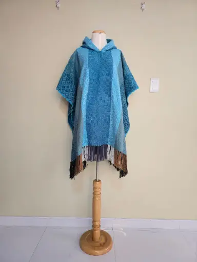 Poncho Mosaico de los Andes