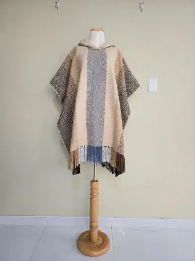 Poncho Atardecer Andino